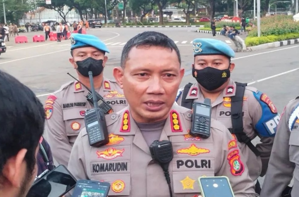 Kapolres Metro Jakarta Pusat Kombes Pol Komarudin