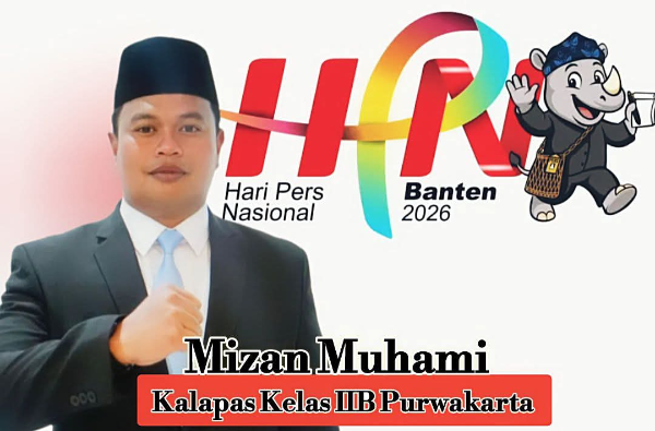 Mizan Muhami Kepala Lembaga Permasyarakatan (Kalapas) Kelas IIB Purwakarta Jawa Barat.