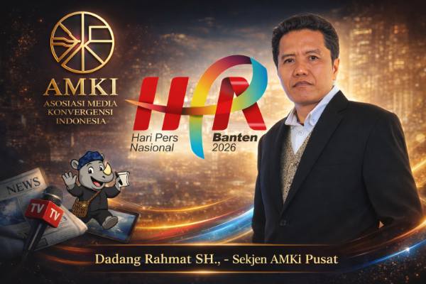 Dadang Rahmat SH., Sekertaris Jendral Asosiasi Media Konvergensi Indonesia (AMKI) Pusat.