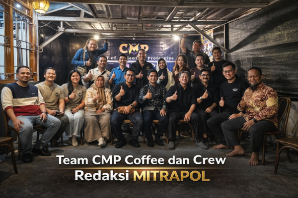 CMP Coffee dan Mitrapol menggelar buka puasa bersama sebagai ajang silaturahmi, diskusi kepemudaan, dan kampanye pemuda kreatif serta anti narkoba di Jakarta Timur. Rabu,(4/3/2026).
