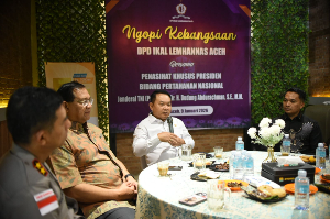 Penasihat Khusus Presiden Dudung Abdurachman Apresiasi Nasionalisme Orang Aceh