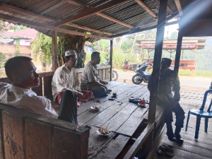 Bhabinkamtibmas Sosopan Intensif Sambang Tokoh, Polres Palas Perkuat Kamtibmas Kondusif