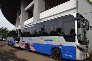 Bus Trans Beken Jurusan Terminal Bekasi - HI Resmi Beroperasi, Tarif 4.500, Gratis 1 Bulan 