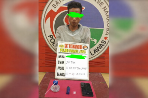 Diduga Edarkan Sabu di Lingkungan Sekolah, Pria di Palas Diringkus Satresnarkoba