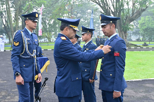 Lanud Husein Sastranegara Gelar Upacara HUT ke-80 TNI AU, Kasau Tekankan Akselerasi Kekuatan Udara dan Profesionalisme Prajurit