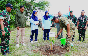 Dukung Gerakan Indonesia ASRI, Lanud Halim Perdanakusuma Tanam 1.300 Pohon dan Targetkan 20 Ribu Pohon
